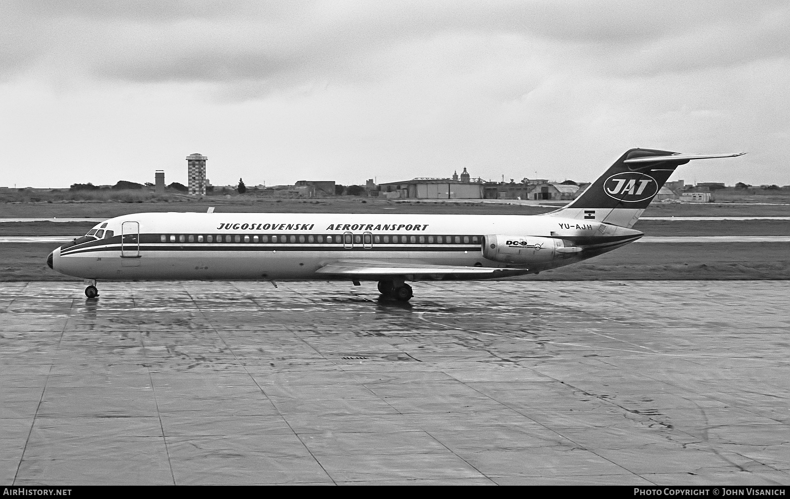 Aircraft Photo of YU-AJH | McDonnell Douglas DC-9-32 | JAT Yugoslav Airlines - Jugoslovenski Aerotransport | AirHistory.net #457802