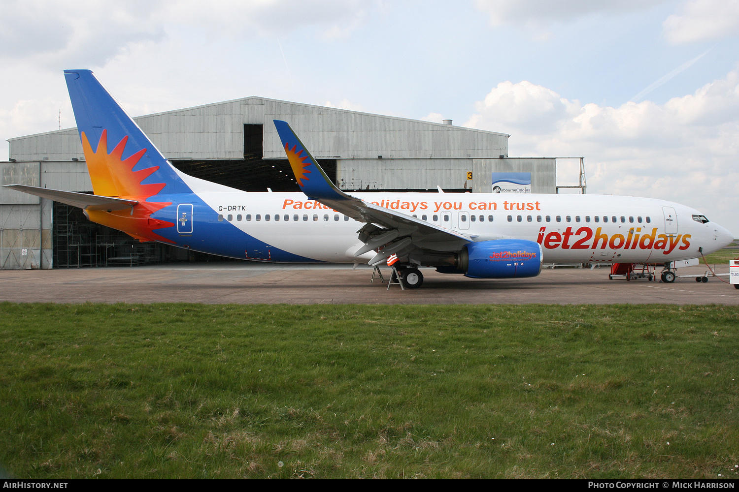 Aircraft Photo of G-DRTK | Boeing 737-8KN | Jet2 Holidays | AirHistory.net #457841