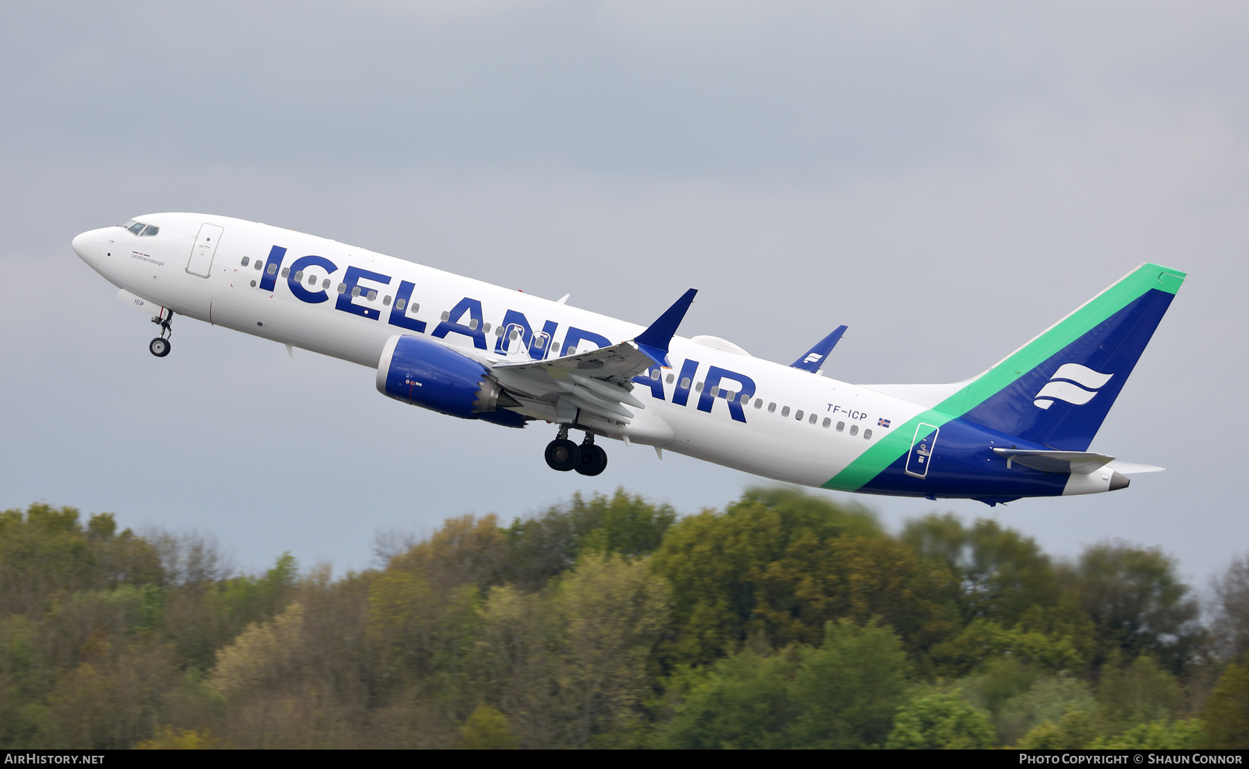 Aircraft Photo of TF-ICP | Boeing 737-8 Max 8 | Icelandair | AirHistory.net #457850
