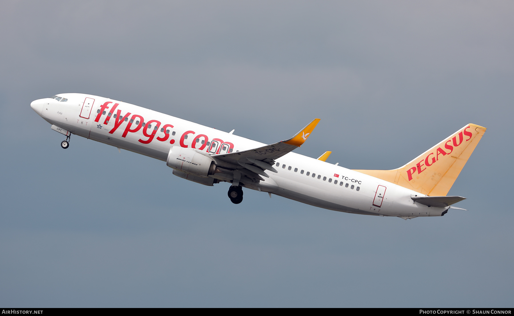 Aircraft Photo of TC-CPC | Boeing 737-82R | Pegasus Airlines | AirHistory.net #457853