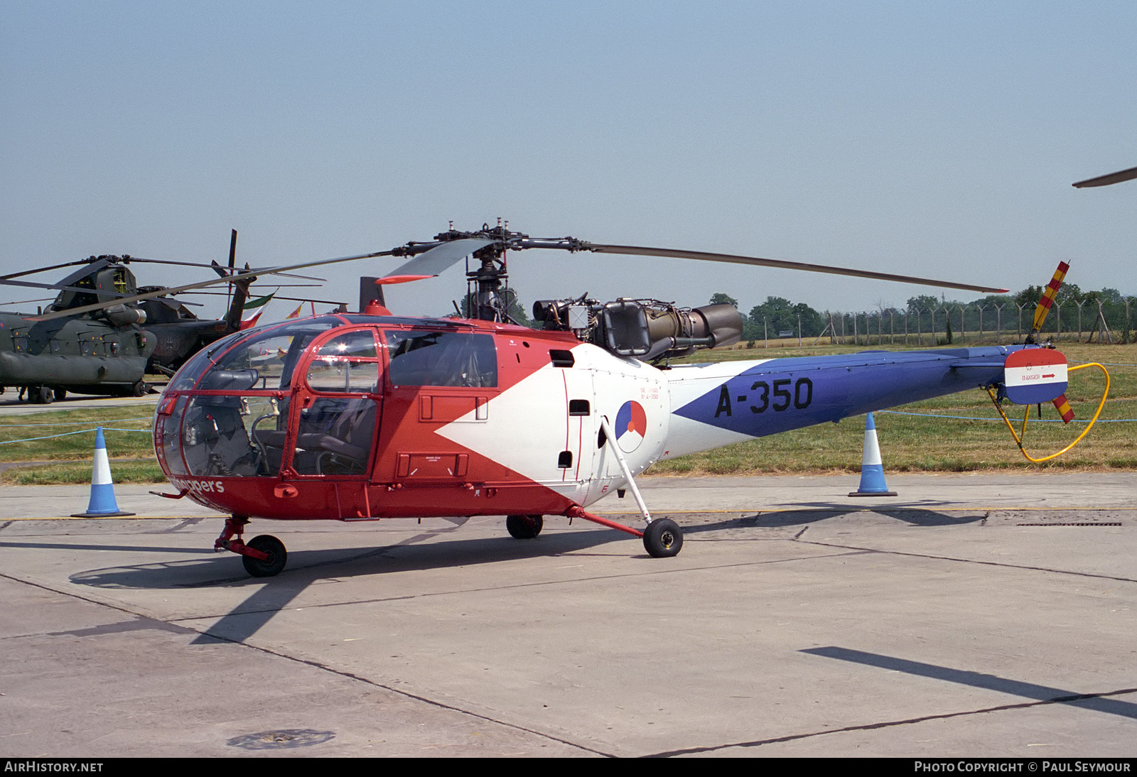 Aircraft Photo of A-350 | Sud SE-3160 Alouette III | Netherlands - Air Force | AirHistory.net #457855