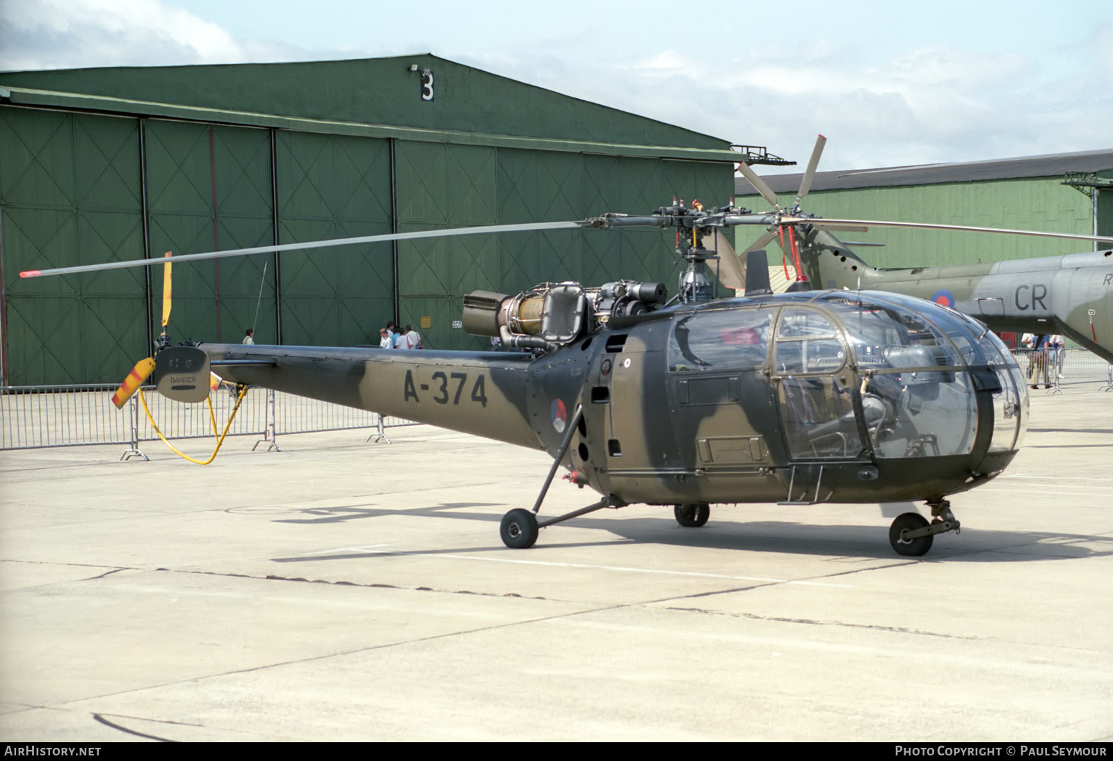 Aircraft Photo of A-374 | Sud SE-3160 Alouette III | Netherlands - Air Force | AirHistory.net #457858