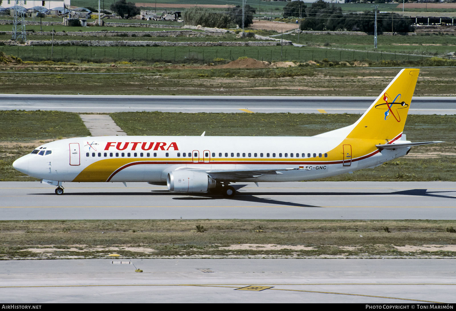 Aircraft Photo of EC-GNC | Boeing 737-46B | Futura International Airways | AirHistory.net #457868