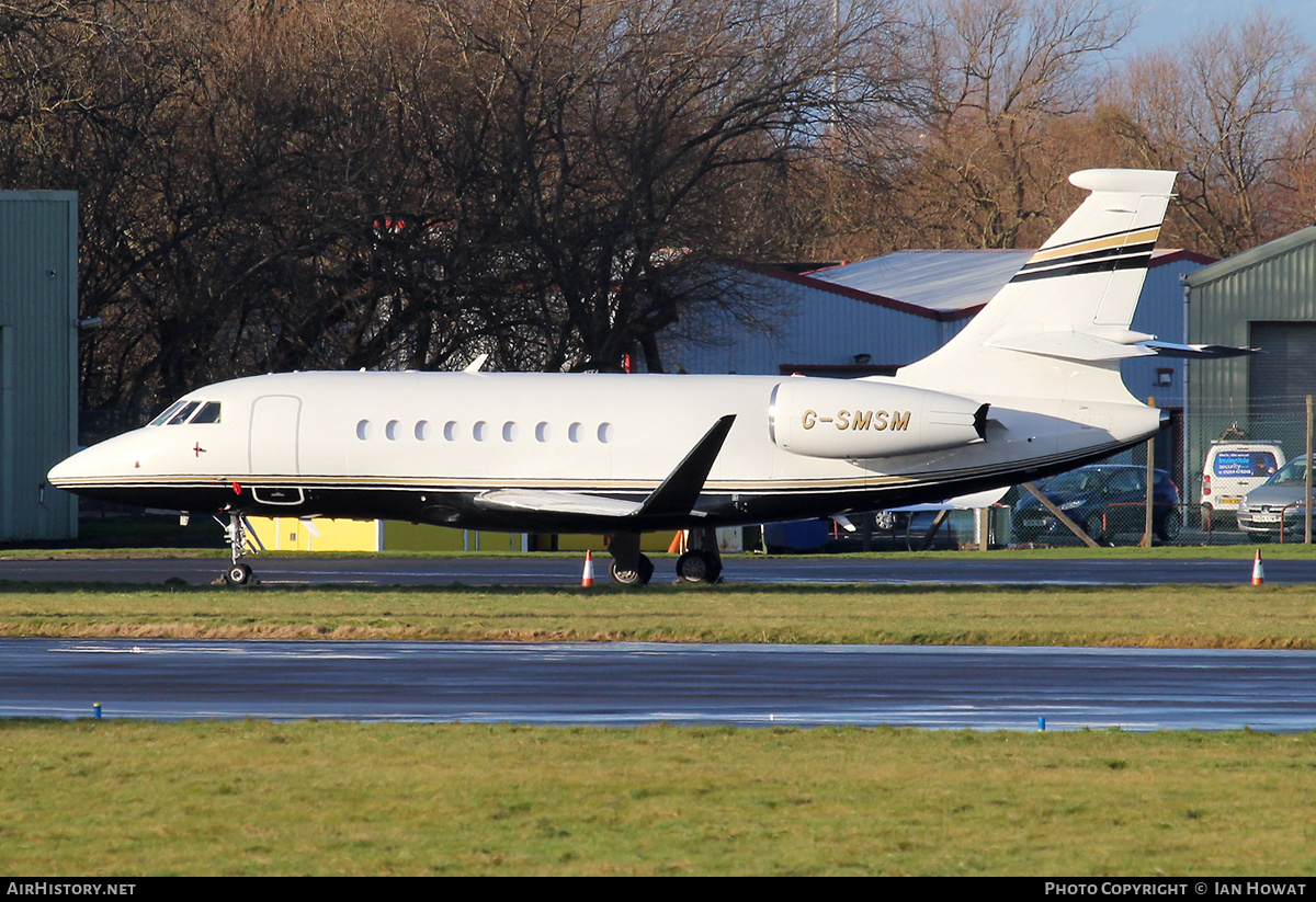 Aircraft Photo of G-SMSM | Dassault Falcon 2000LXS | AirHistory.net #457888