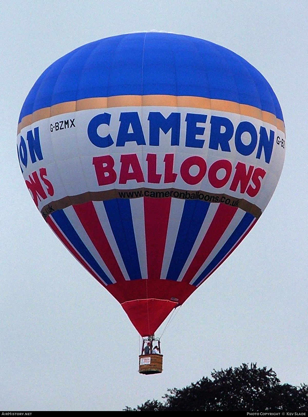 Aircraft Photo of G-BZMX | Cameron Z-90 | Cameron Balloons | AirHistory.net #457896