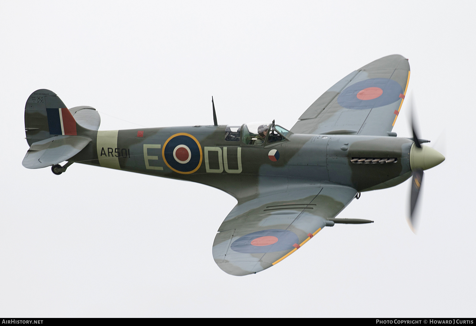 Aircraft Photo of G-AWII / AR501 | Supermarine 349 Spitfire LF5C | UK - Air Force | AirHistory.net #457907