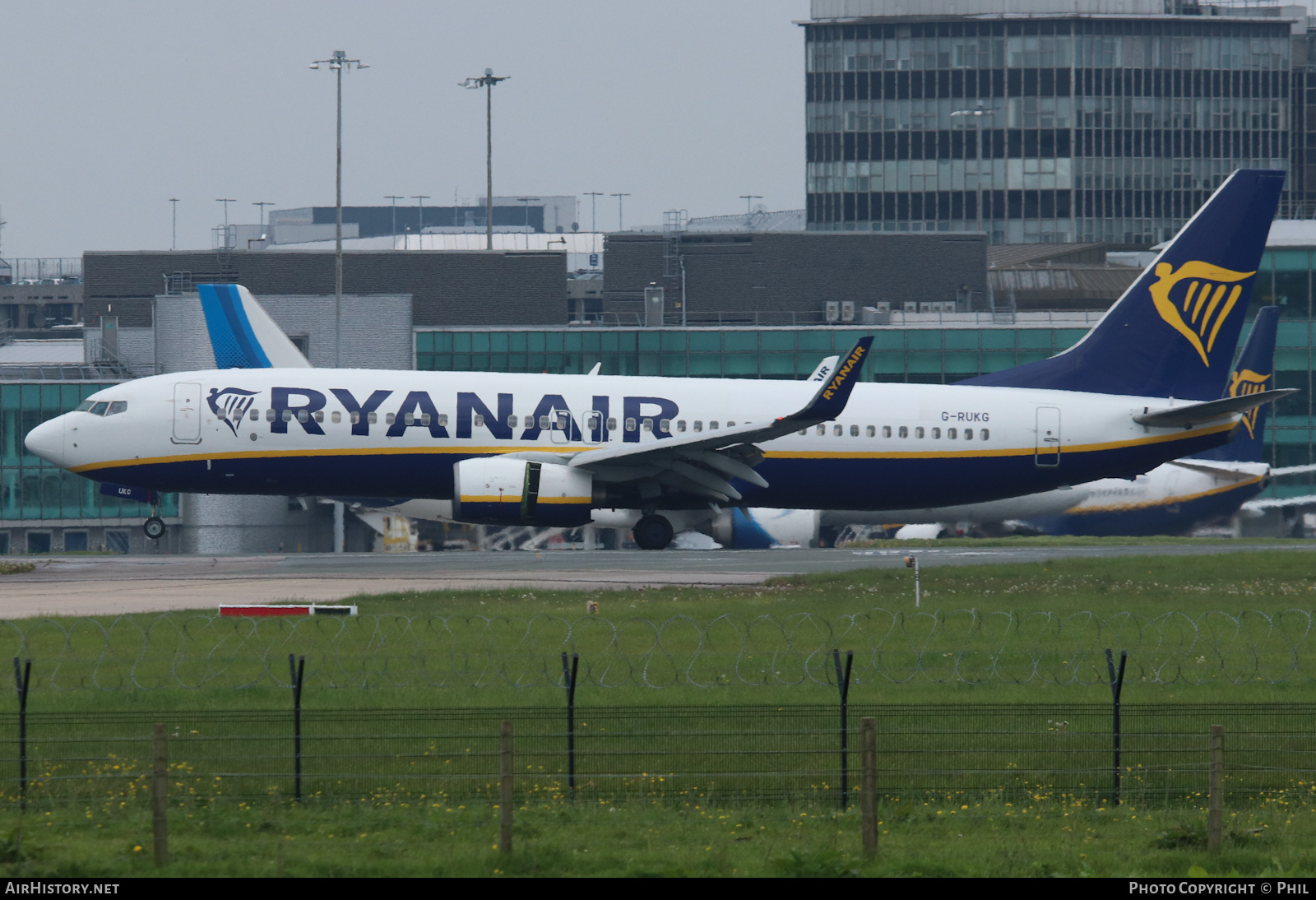 Aircraft Photo of G-RUKG | Boeing 737-8AS | Ryanair | AirHistory.net #457923