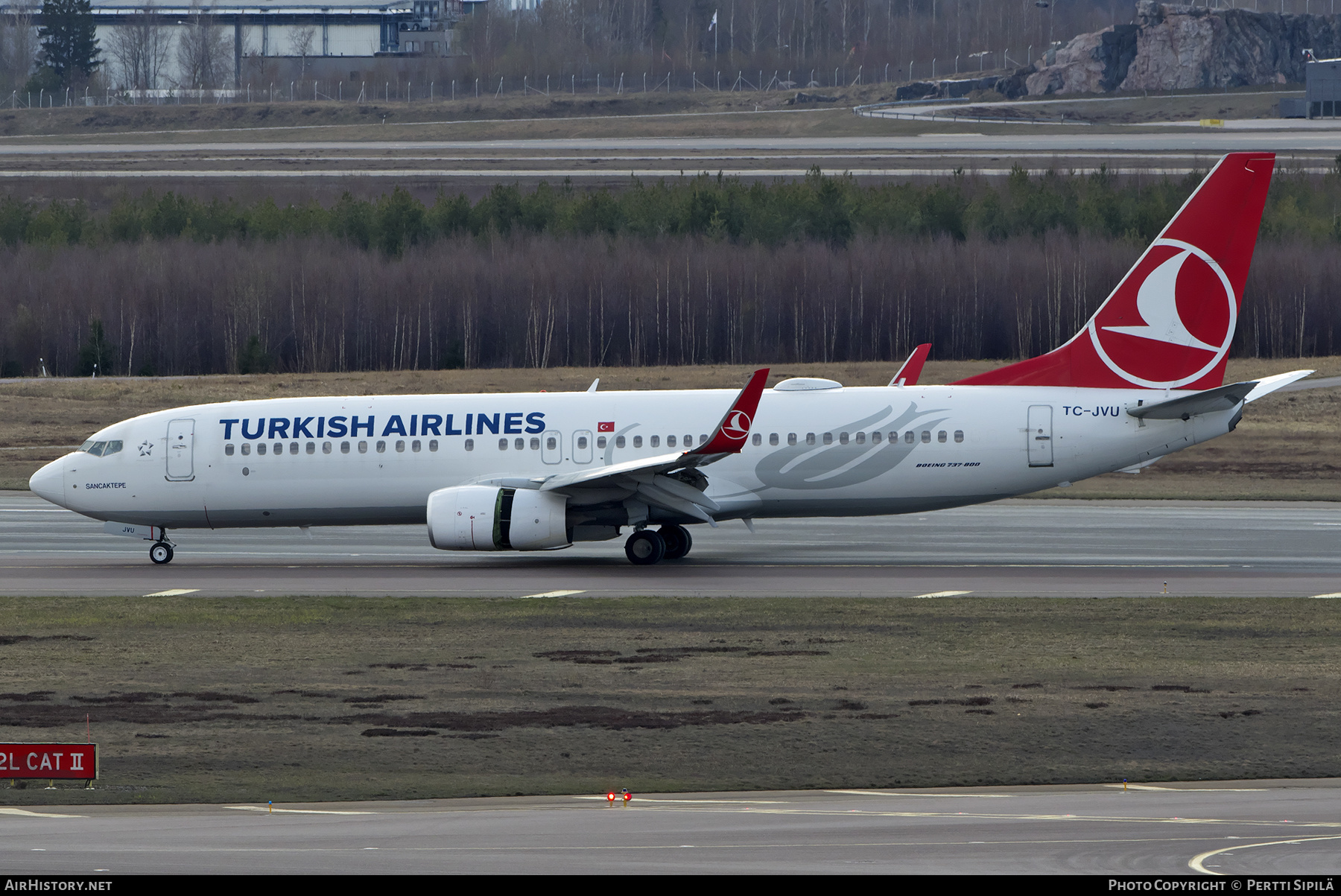 Aircraft Photo of TC-JVU | Boeing 737-8F2 | Turkish Airlines | AirHistory.net #457928