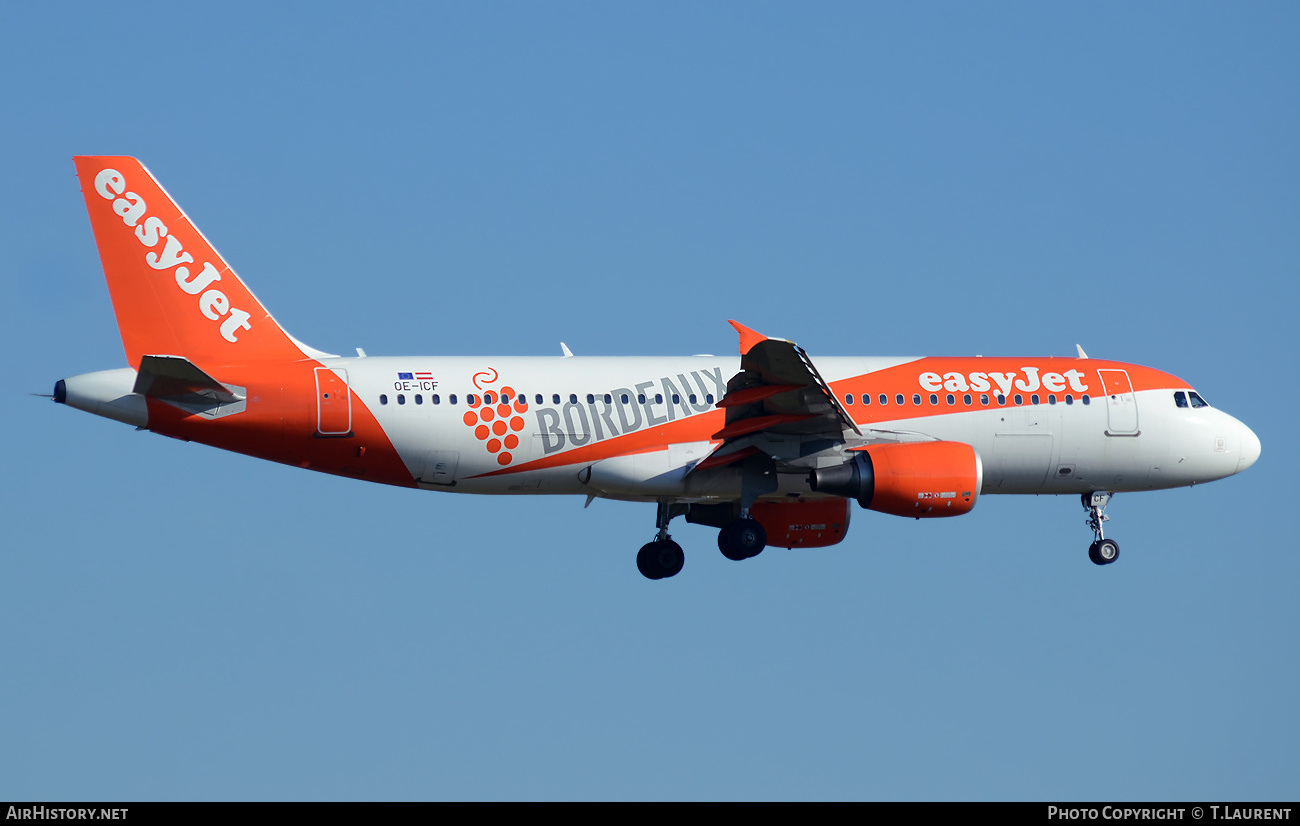 Aircraft Photo of OE-ICF | Airbus A320-214 | EasyJet | AirHistory.net #457944