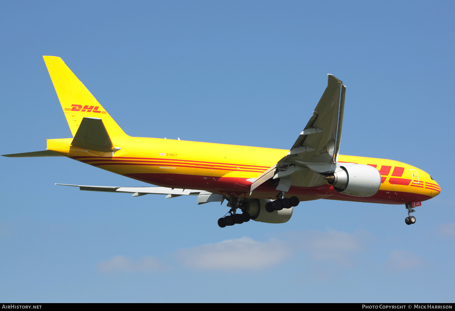 Aircraft Photo of G-DHLY | Boeing 777-F | DHL International | AirHistory.net #457952