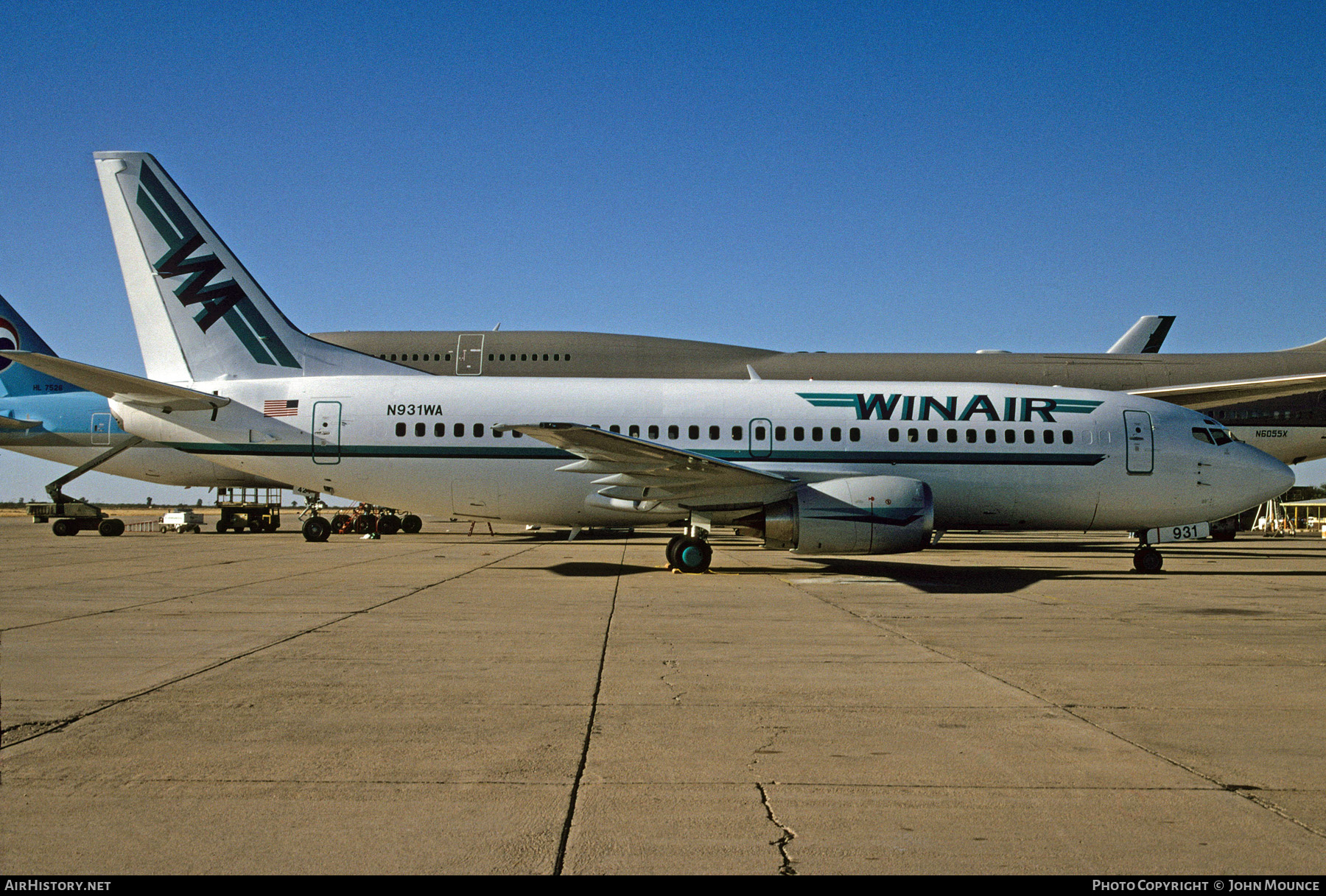 Aircraft Photo of N931WA | Boeing 737-3U3 | WinAir | AirHistory.net #457961