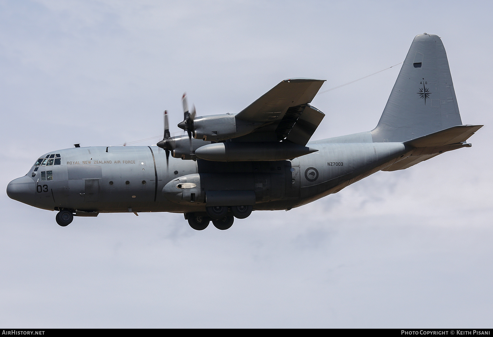 Aircraft Photo of NZ7003 | Lockheed C-130H Hercules | New Zealand - Air Force | AirHistory.net #457966