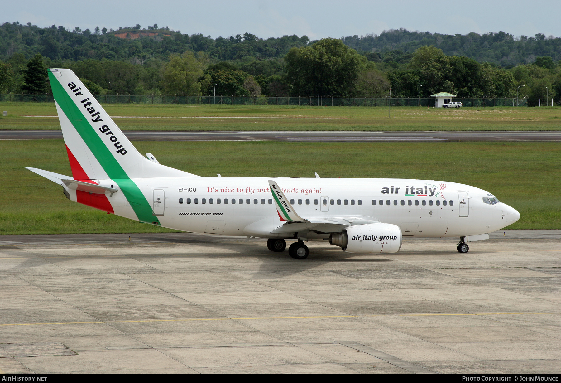Aircraft Photo of EI-IGU | Boeing 737-73V | Air Italy | AirHistory.net #457969