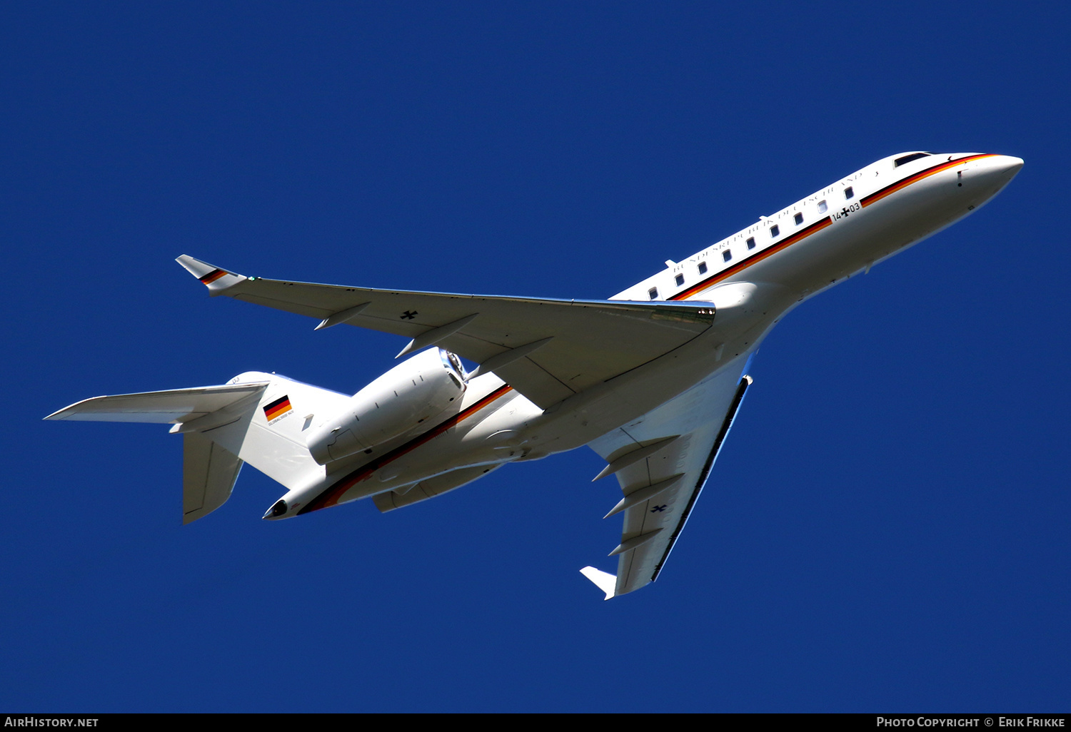 Aircraft Photo of 1403 | Bombardier Global 5000 (BD-700-1A11) | Germany - Air Force | AirHistory.net #457992