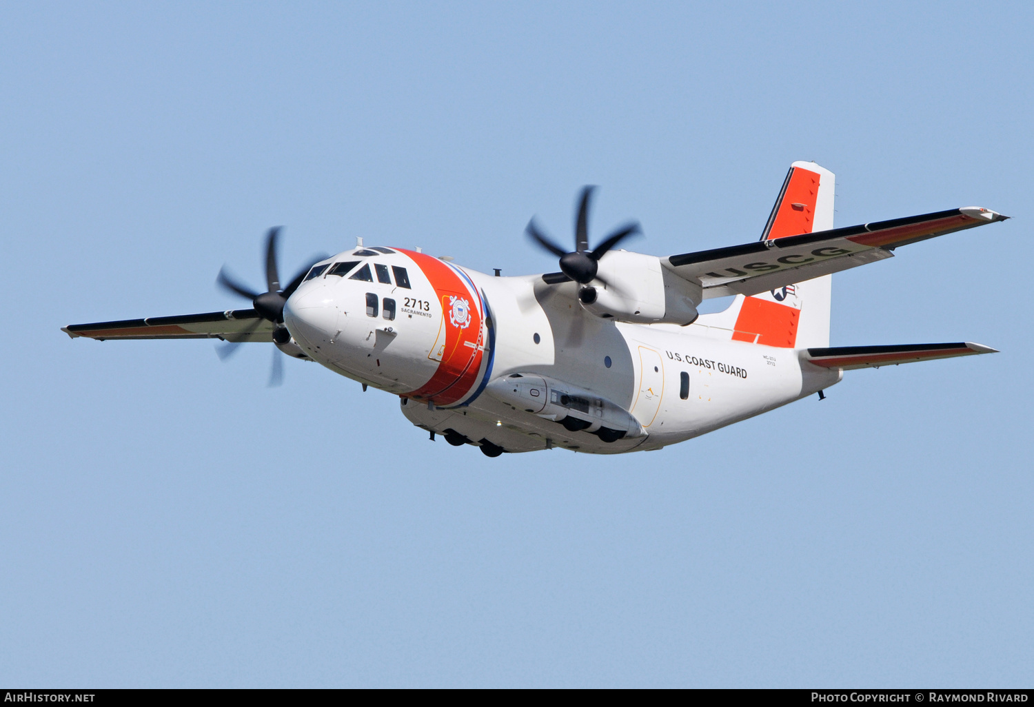 Aircraft Photo of 2713 | Aeritalia HC-27J Spartan | USA - Coast Guard | AirHistory.net #458002