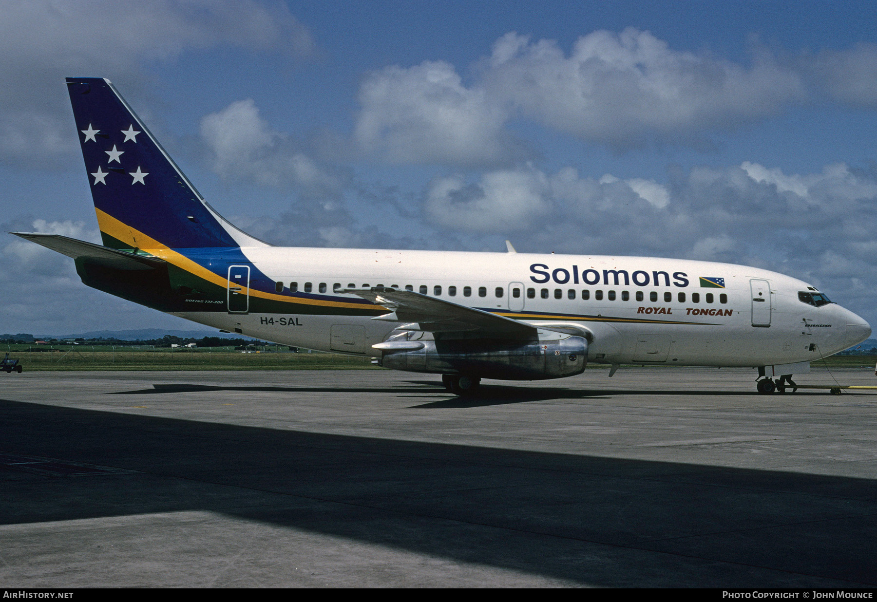 Aircraft Photo of H4-SAL | Boeing 737-2T5/Adv | Solomons - Solomon Airlines | AirHistory.net #458058