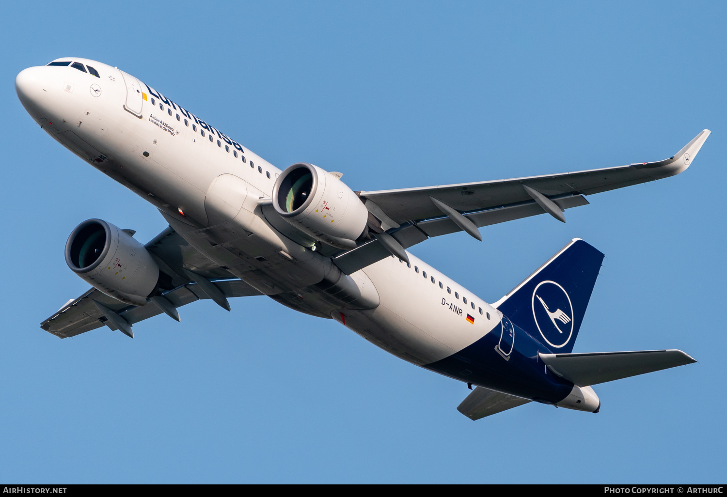 Aircraft Photo of D-AINR | Airbus A320-271N | Lufthansa | AirHistory.net #458068