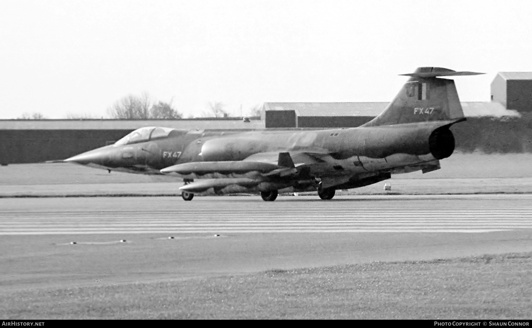 Aircraft Photo of FX47 | Lockheed F-104G Starfighter | Belgium - Air Force | AirHistory.net #458080