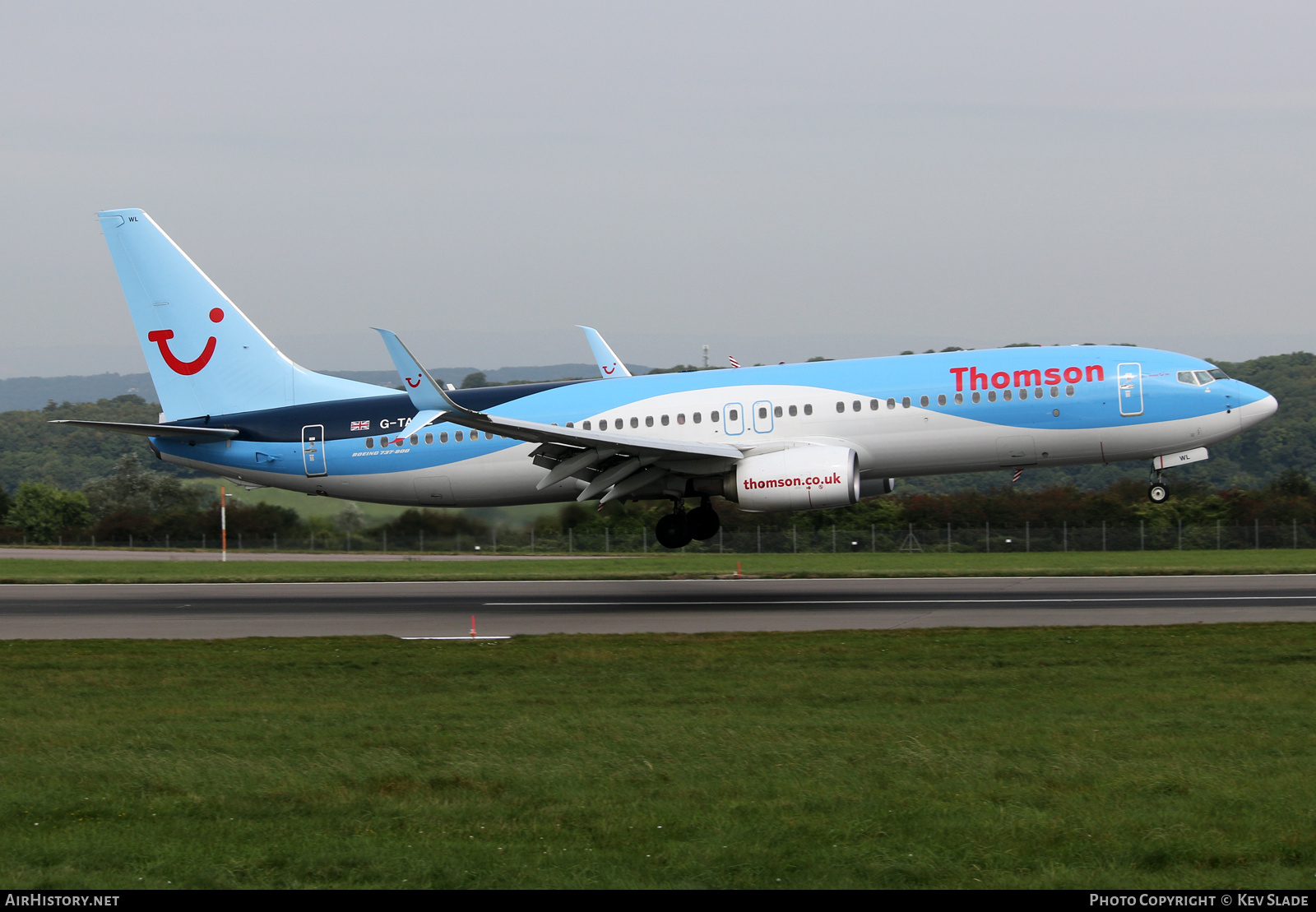 Aircraft Photo of G-TAWL | Boeing 737-8K5 | Thomson Airways | AirHistory.net #458083
