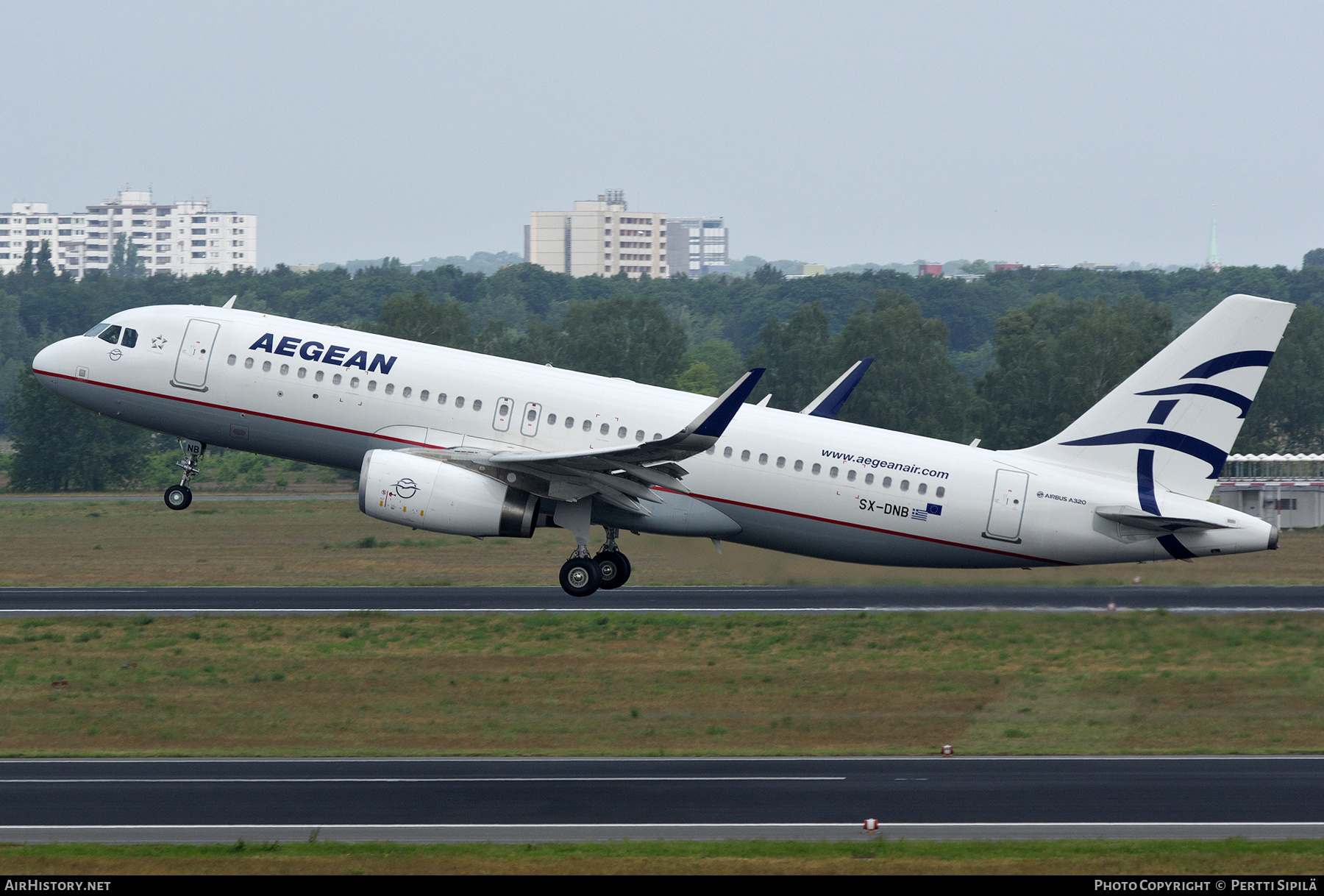 Aircraft Photo of SX-DNB | Airbus A320-232 | Aegean Airlines | AirHistory.net #458106