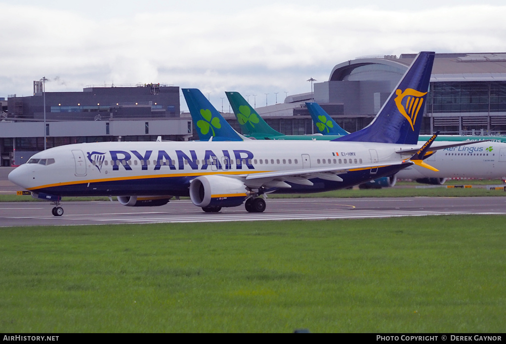 Aircraft Photo of EI-HMV | Boeing 737-8200 Max 200 | Ryanair | AirHistory.net #458114