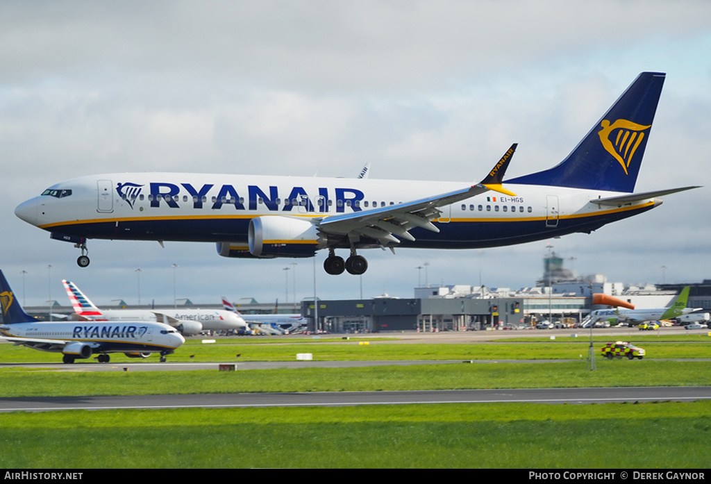Aircraft Photo of EI-HGS | Boeing 737-8200 Max 200 | AirHistory.net #458117