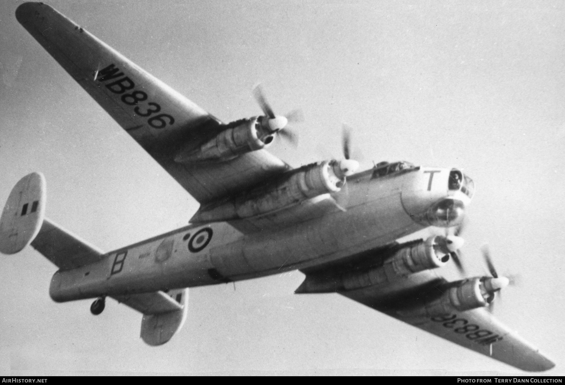 Aircraft Photo of WB836 | Avro 696 Shackleton MR1A | UK - Air Force | AirHistory.net #458121