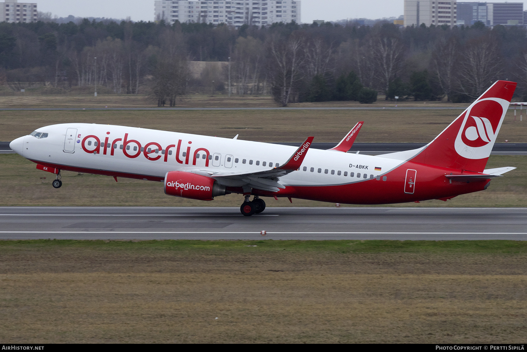 Aircraft Photo of D-ABKK | Boeing 737-86J | Air Berlin | AirHistory.net #458138