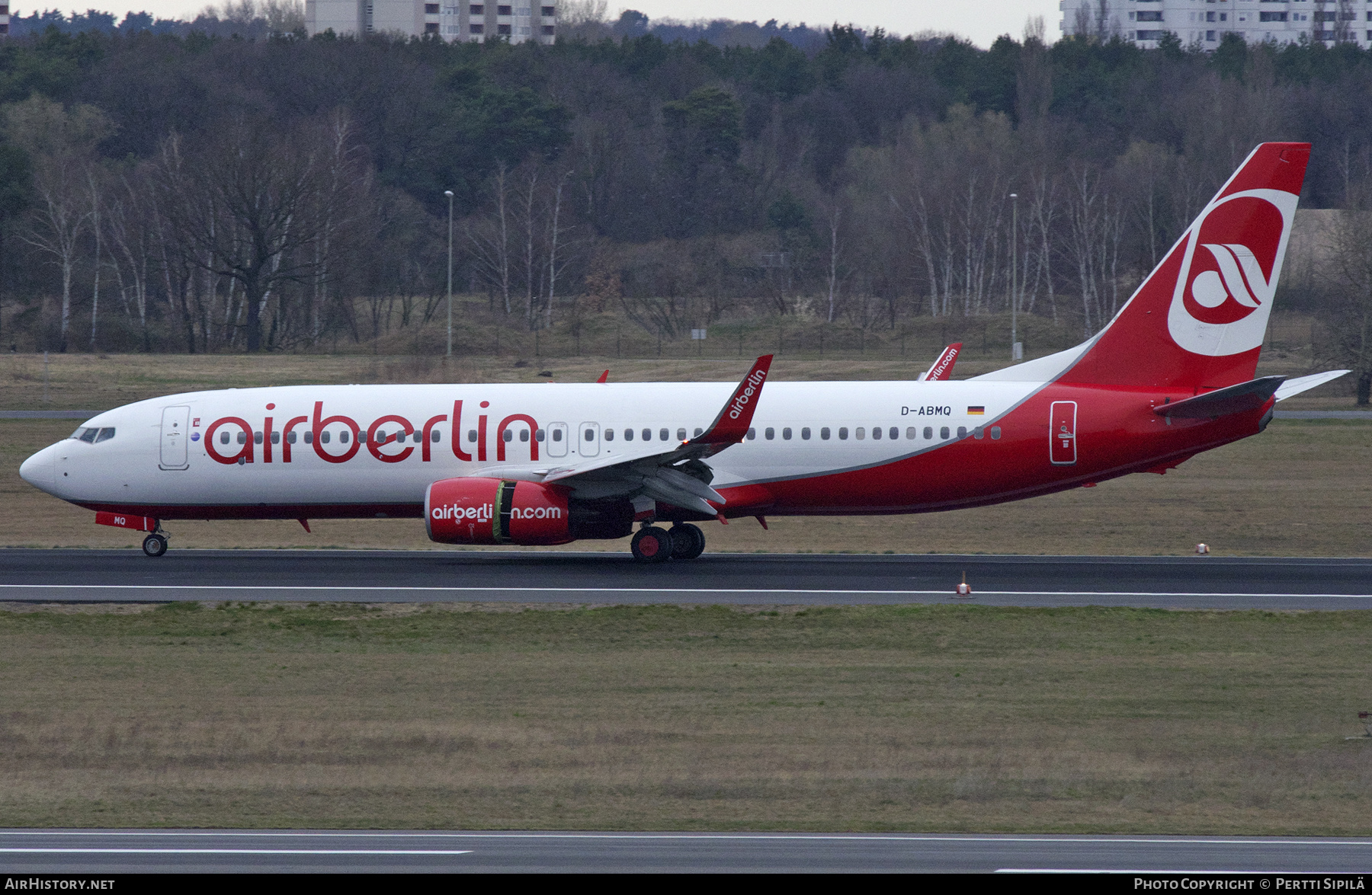 Aircraft Photo of D-ABMQ | Boeing 737-86J | Air Berlin | AirHistory.net #458139