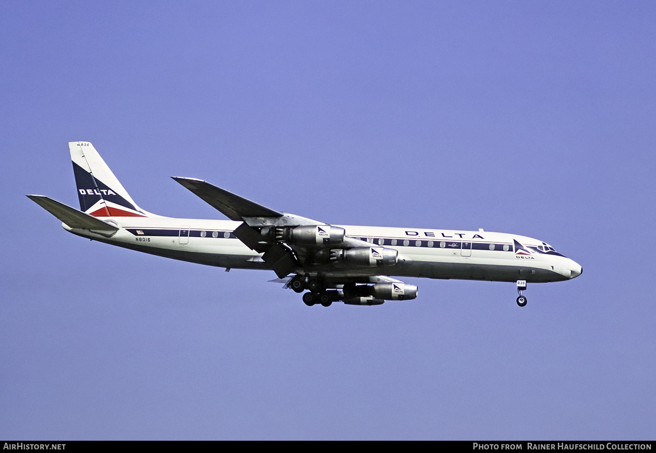 Aircraft Photo of N8016 | Douglas DC-8-33 | Delta Air Lines | AirHistory.net #458157