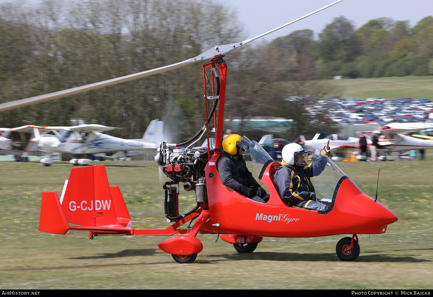 Aircraft Photo of G-CJDW | Magni M-16C Tandem Trainer | AirHistory.net #458160