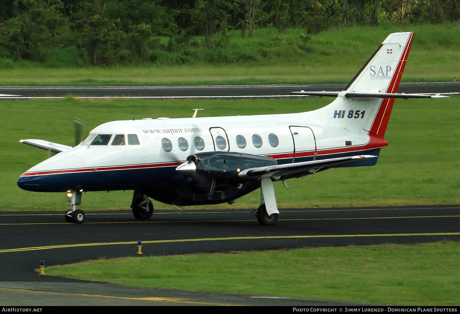 Aircraft Photo of HI851 | British Aerospace BAe-3201 Jetstream 32 | SAP - Servicios Aéreos Profesionales | AirHistory.net #458164