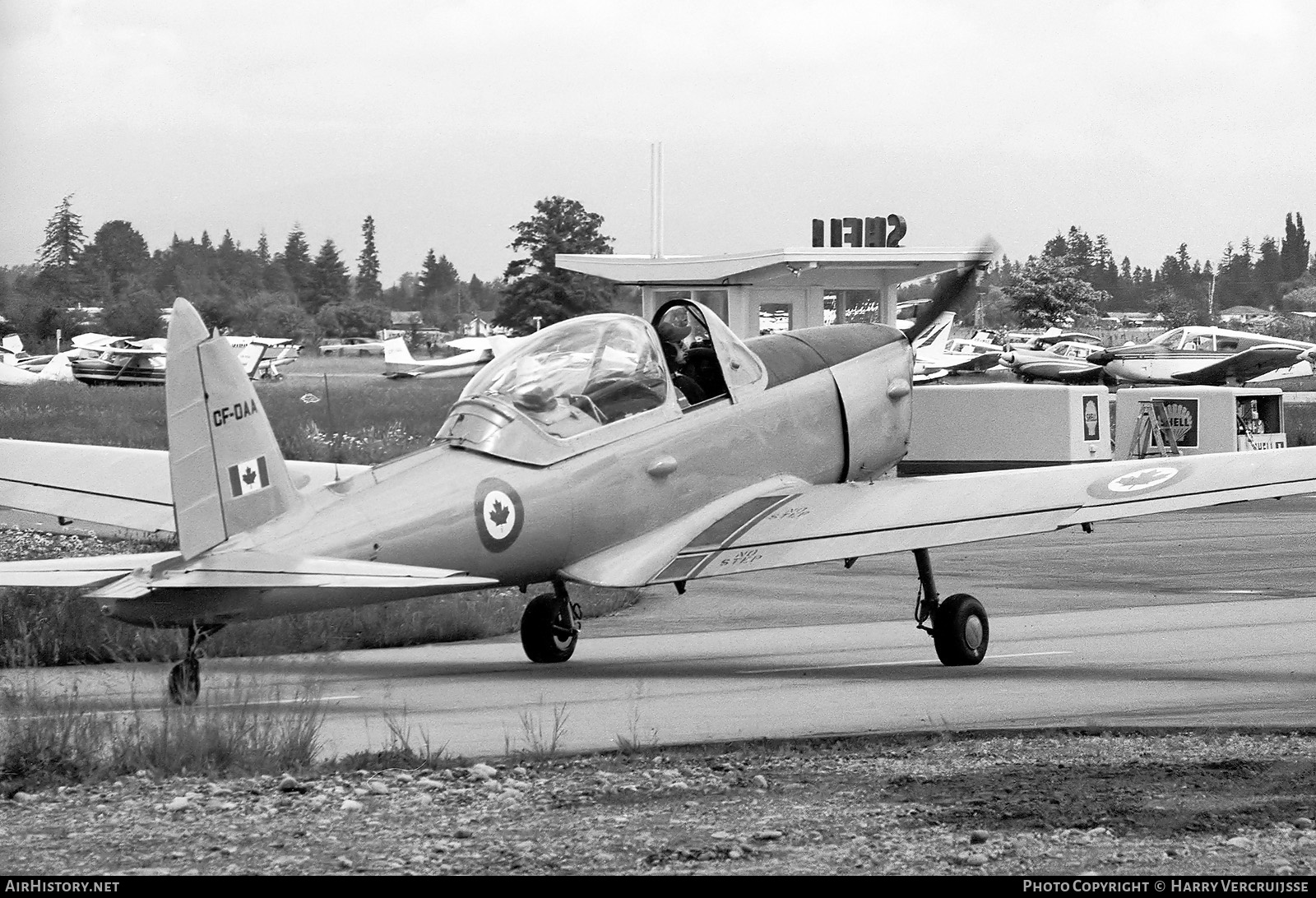 Aircraft Photo of CF-OAA | De Havilland Canada DHC-1B-2-S5 Chipmunk Mk2 | Canada - Air Force | AirHistory.net #458188