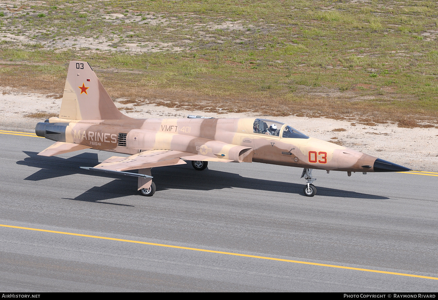 Aircraft Photo of 761541 | Northrop F-5N Tiger II | USA - Marines | AirHistory.net #458190