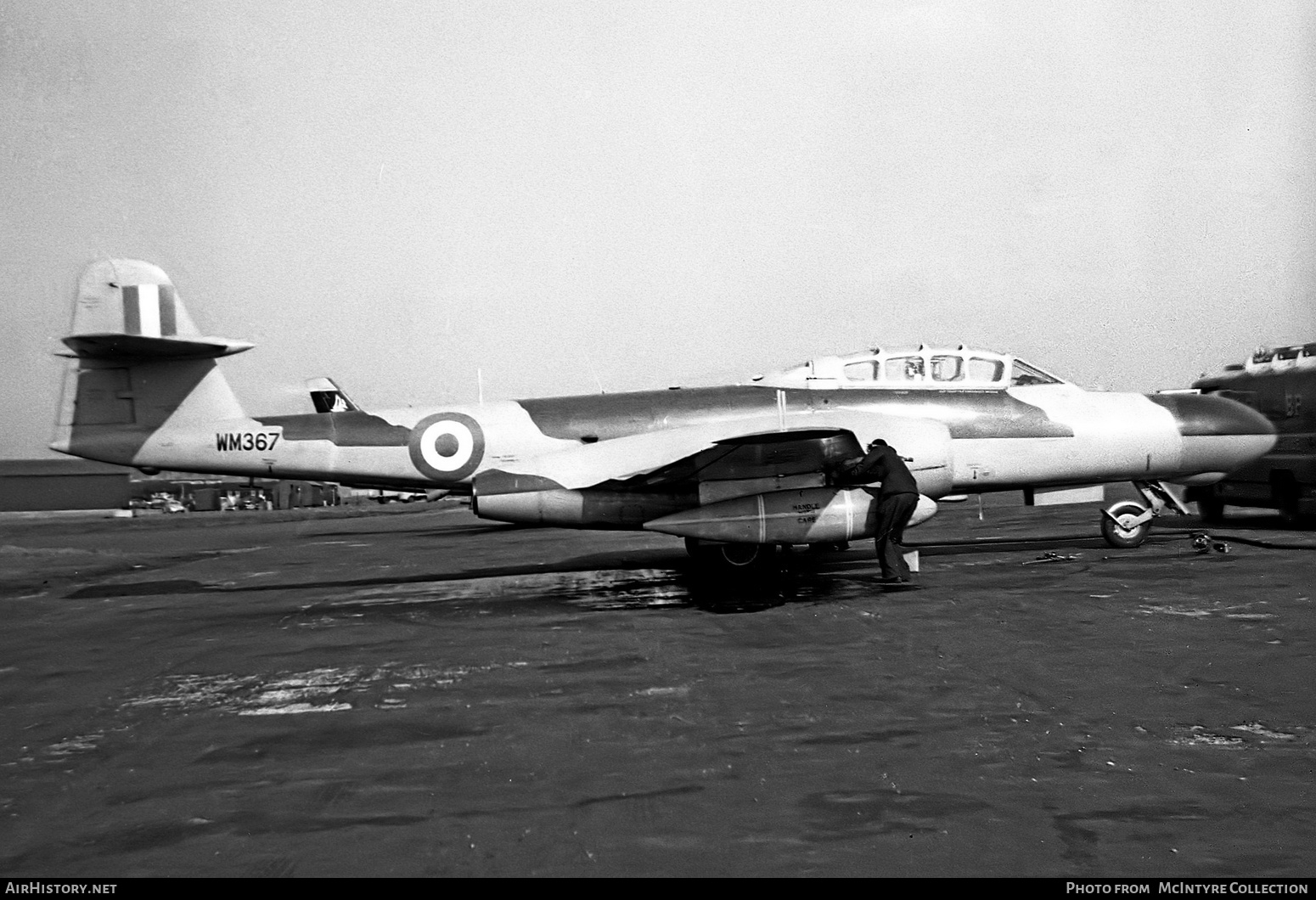 Aircraft Photo of WM367 | Gloster Meteor NF13 | UK - Air Force | AirHistory.net #458195