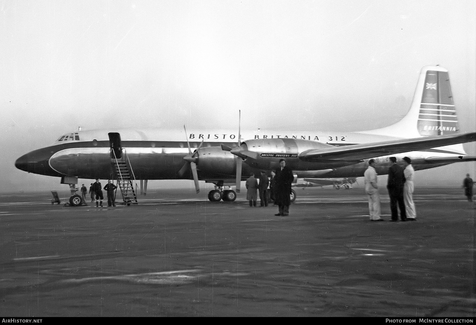 Aircraft Photo of G-AOVA | Bristol 175 Britannia 312 | AirHistory.net #458199