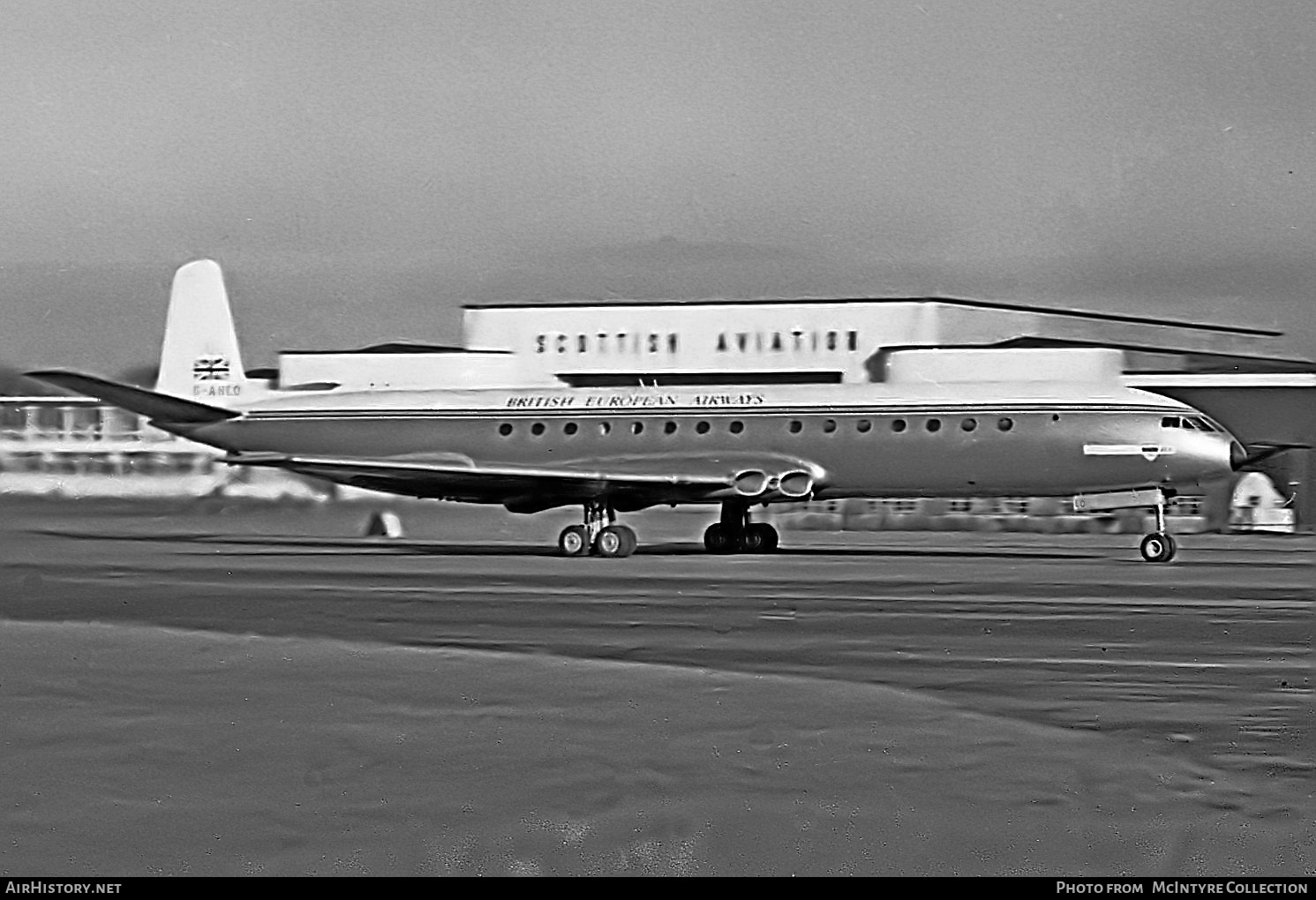 Aircraft Photo of G-ANLO | De Havilland D.H. 106 Comet 3B | BEA - British European Airways | AirHistory.net #458201
