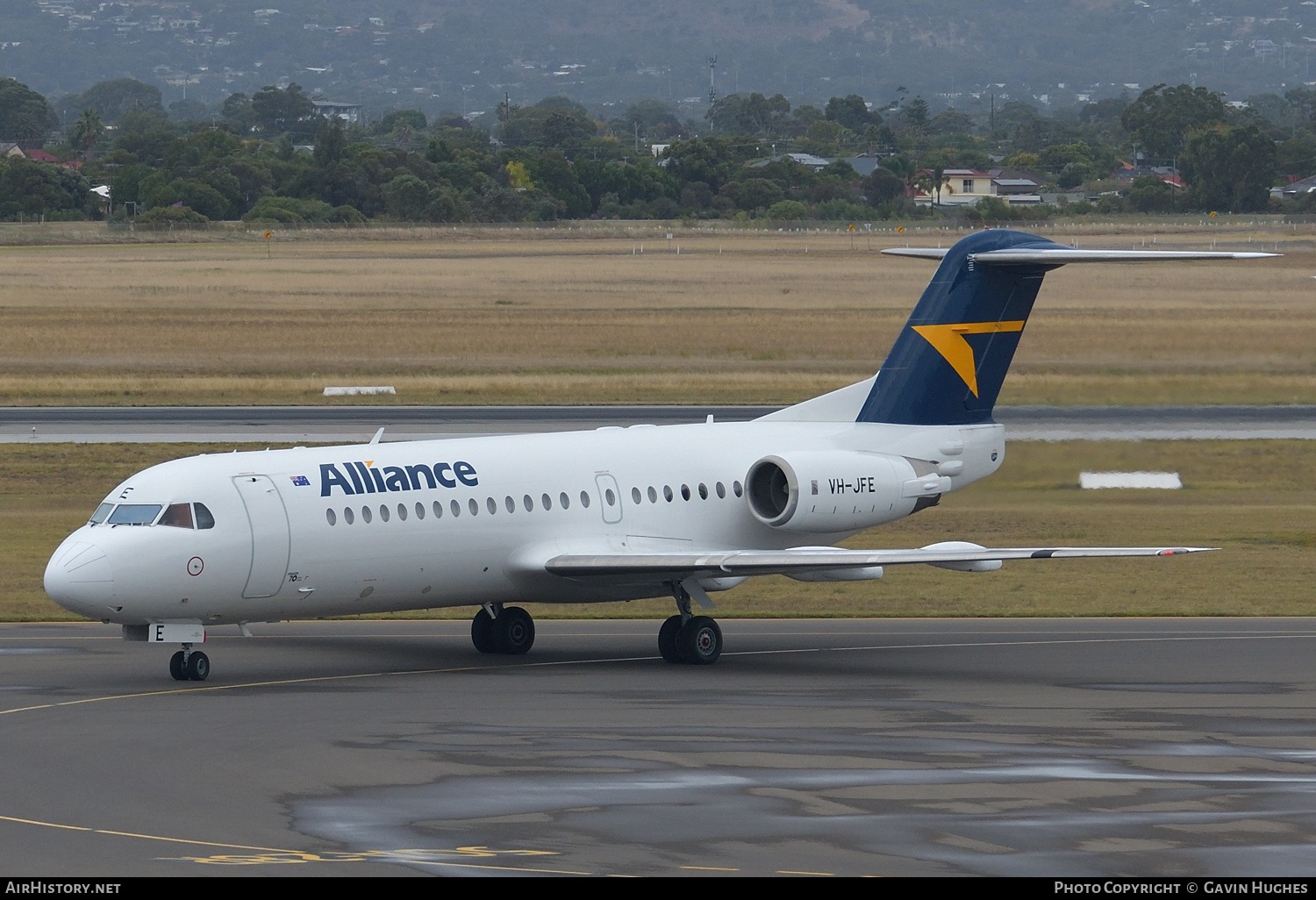 Aircraft Photo of VH-JFE | Fokker 70 (F28-0070) | Alliance Airlines | AirHistory.net #458207