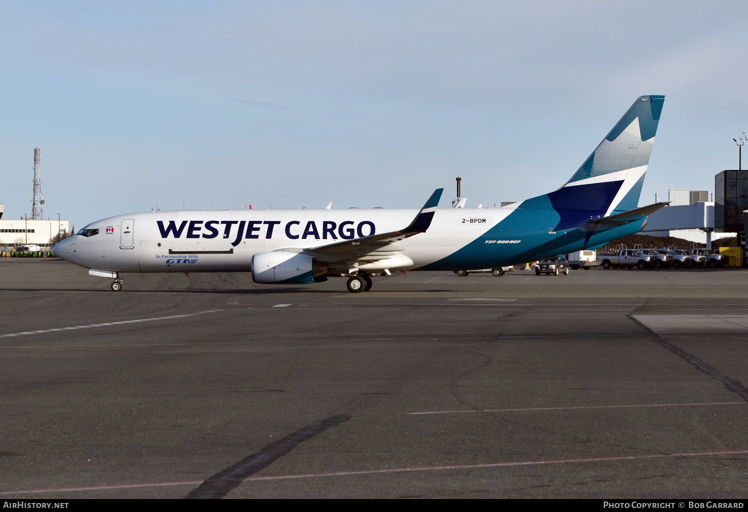 Aircraft Photo of 2-BPDM | Boeing 737-804SF | WestJet Cargo | AirHistory.net #458210