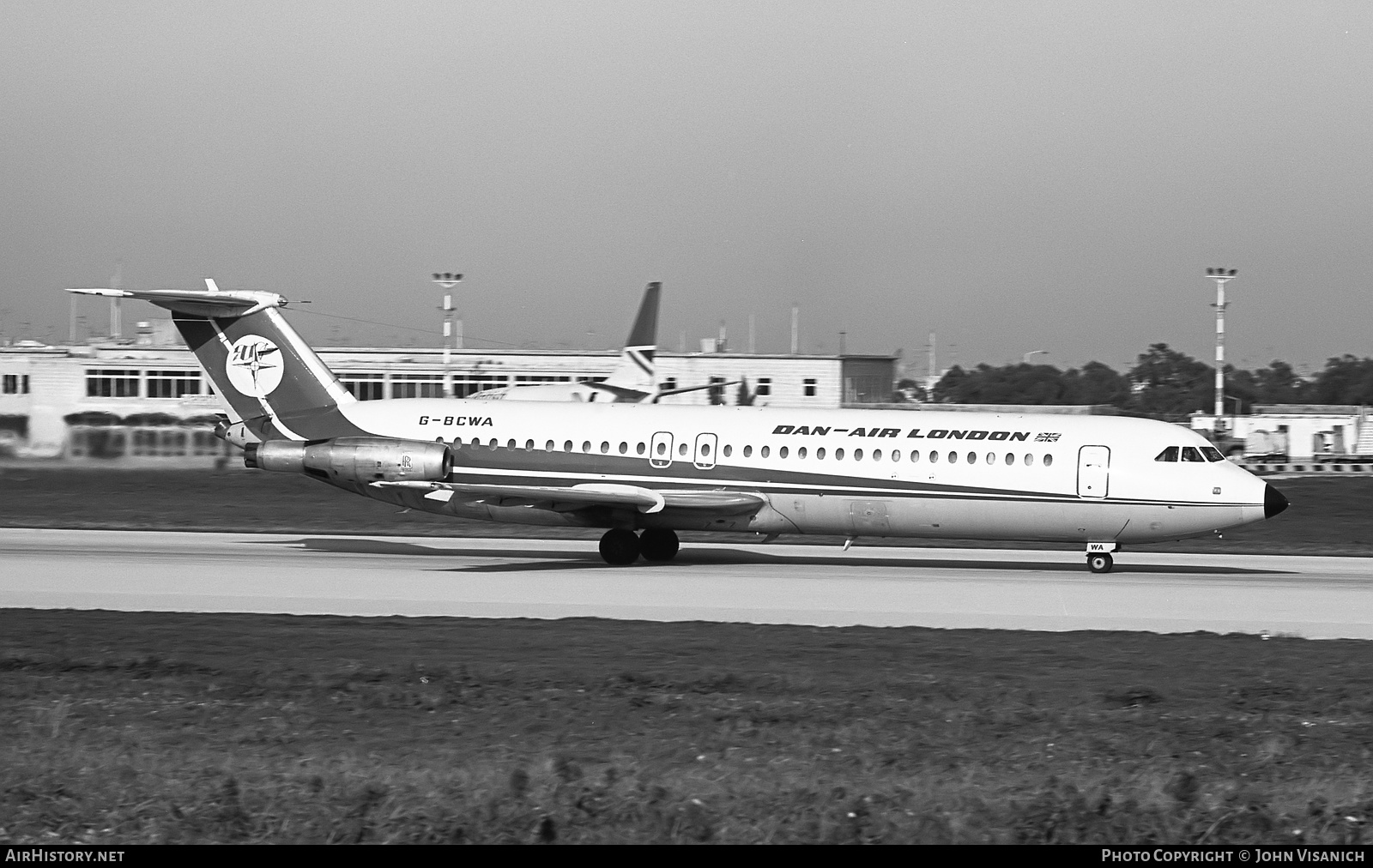Aircraft Photo of G-BCWA | BAC 111-518FG One-Eleven | Dan-Air London | AirHistory.net #458214