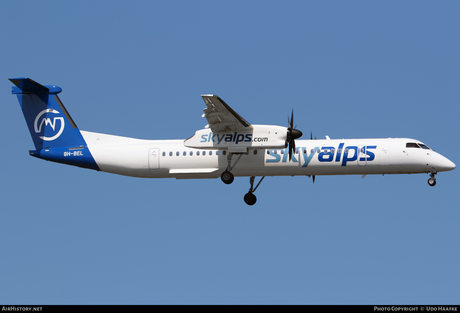 Aircraft Photo of 9H-BEL | Bombardier DHC-8-402 Dash 8 | SkyAlps | AirHistory.net #458230