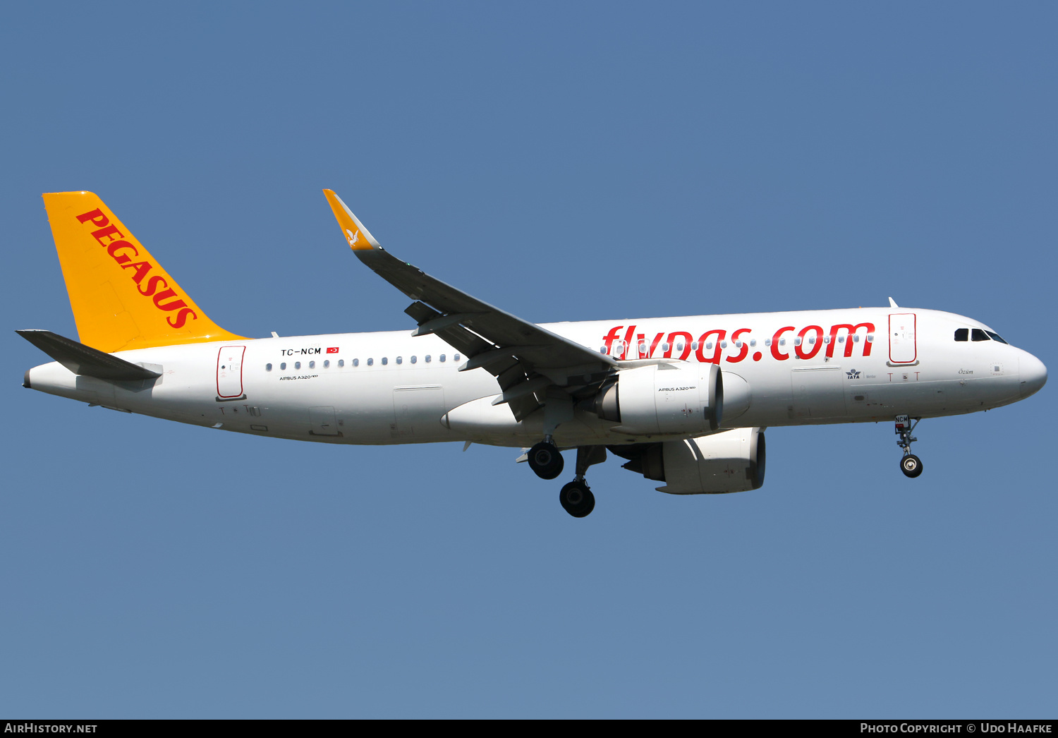 Aircraft Photo of TC-NCM | Airbus A320-251N | Pegasus Airlines | AirHistory.net #458241