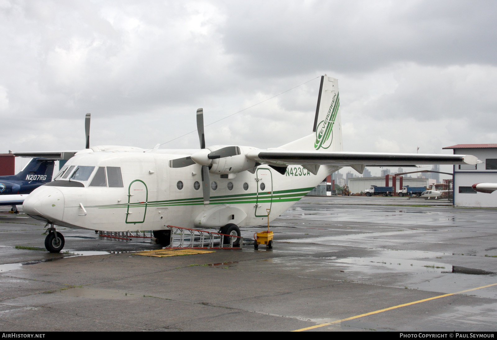 Aircraft Photo of N423CA | CASA C-212-200 Aviocar | Evergreen Helicopters | AirHistory.net #458247