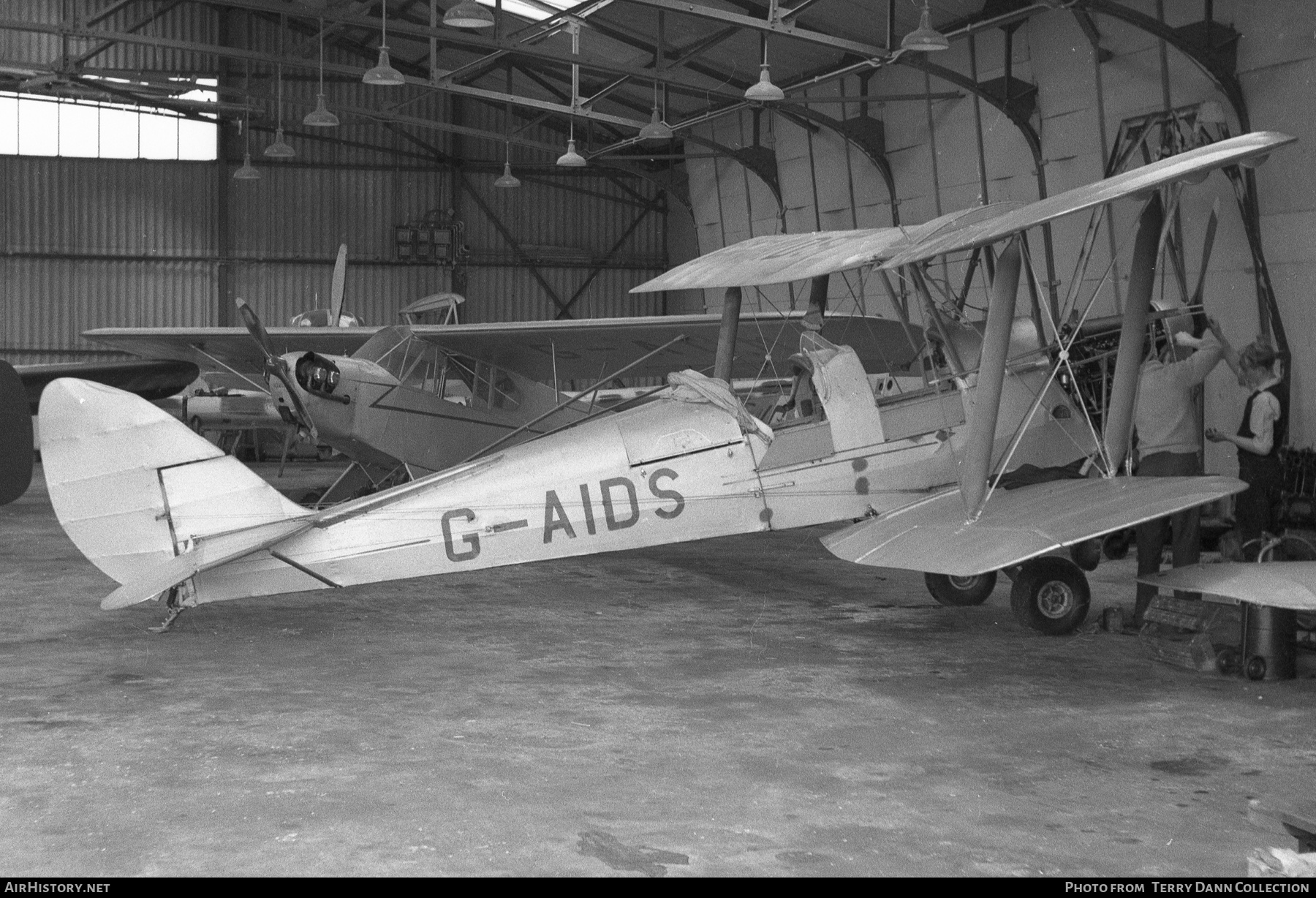 Aircraft Photo of G-AIDS | De Havilland D.H. 82A Tiger Moth II | AirHistory.net #458256