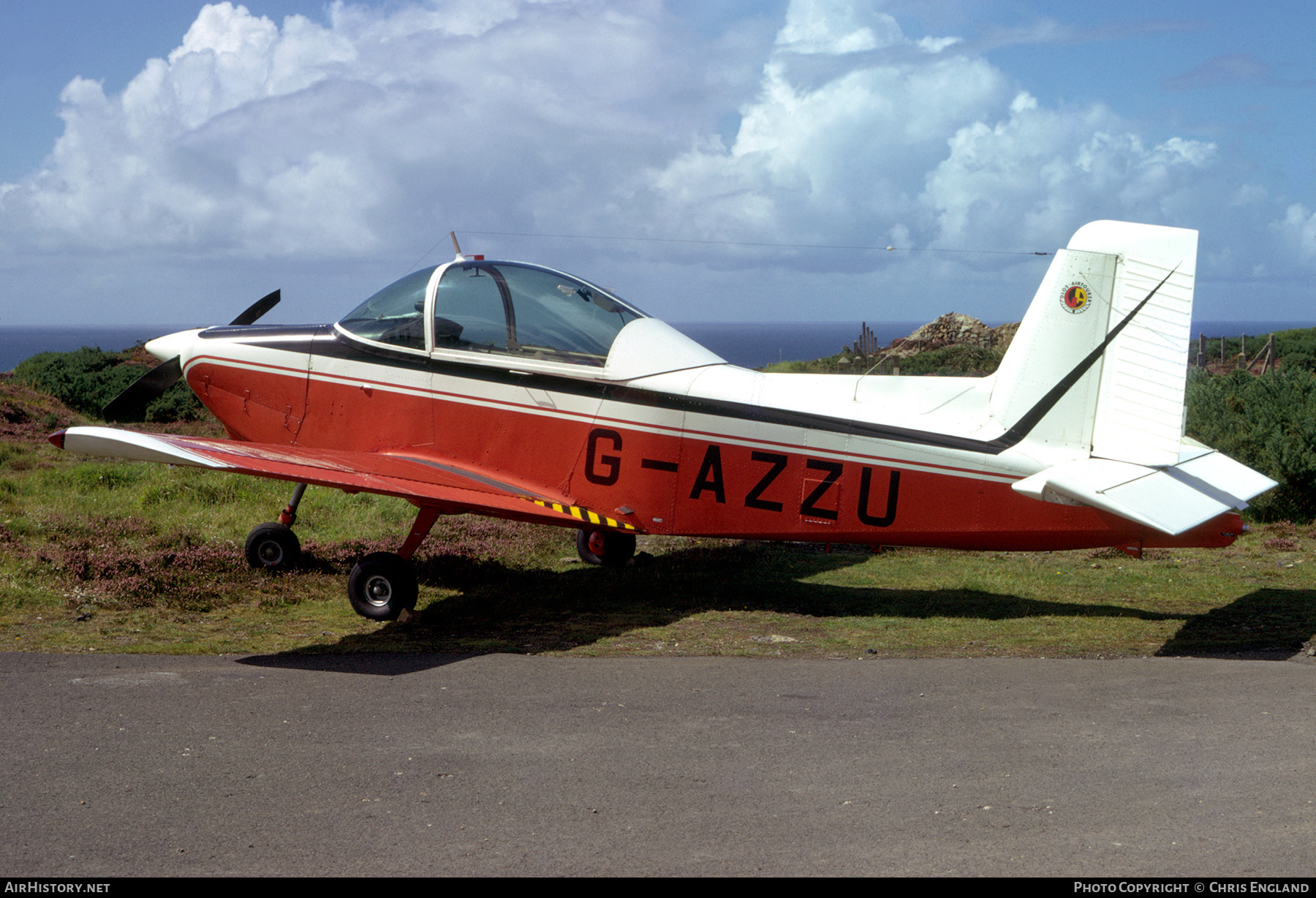 Aircraft Photo of G-AZZU | AESL Glos-Airtourer Super 150 | AirHistory.net #458264