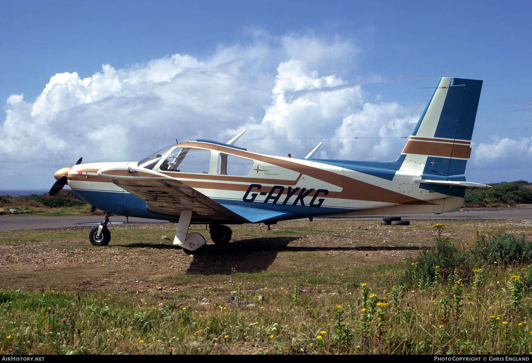 Aircraft Photo of G-AYKG | Socata ST-10 Diplomate | AirHistory.net #458265