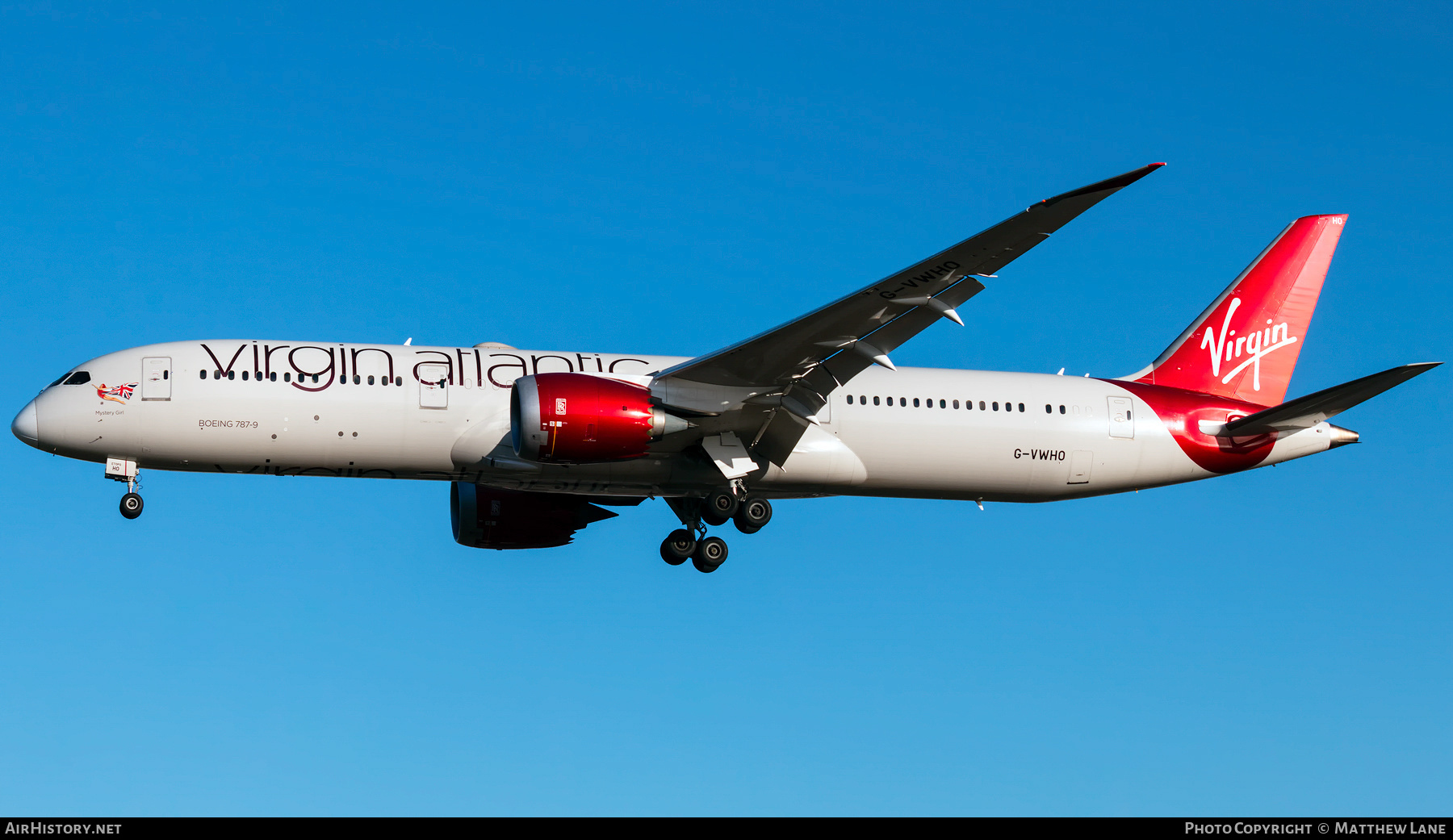 Aircraft Photo of G-VWHO | Boeing 787-9 Dreamliner | Virgin Atlantic Airways | AirHistory.net #458274