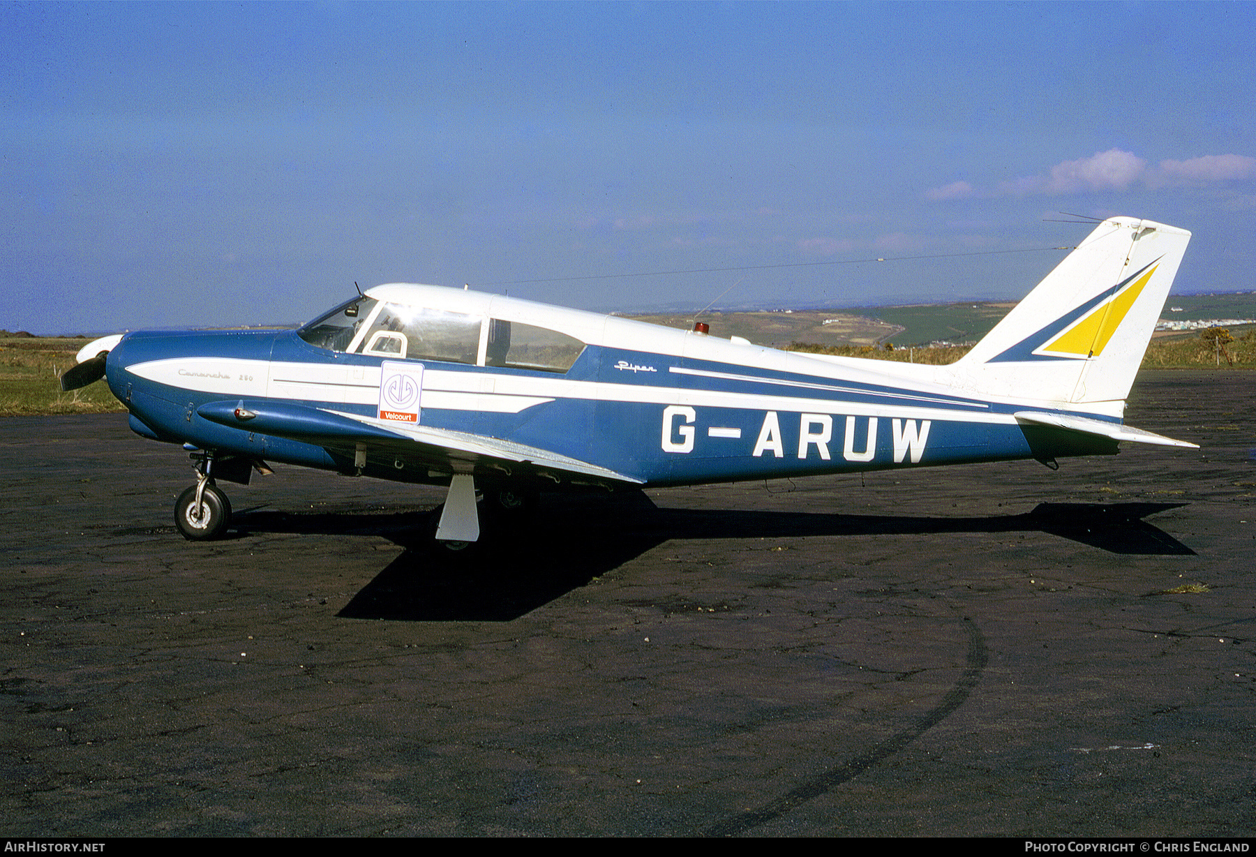 Aircraft Photo of G-ARUW | Piper PA-24-250 Comanche | AirHistory.net #458278