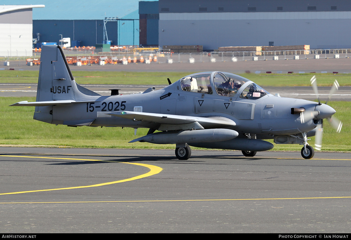 Aircraft Photo of 15-2025 | Embraer A-29B Super Tucano | USA - Air Force | AirHistory.net #458284
