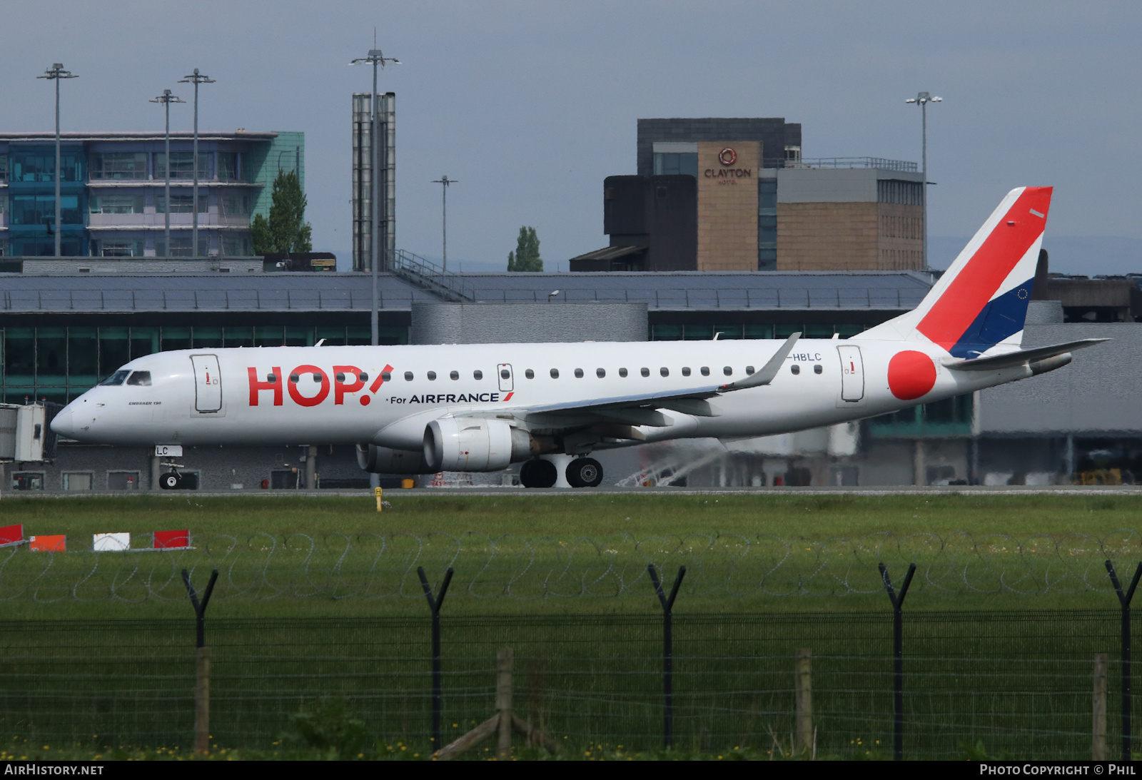 Aircraft Photo of F-HBLC | Embraer 190LR (ERJ-190-100LR) | Hop! | AirHistory.net #458291